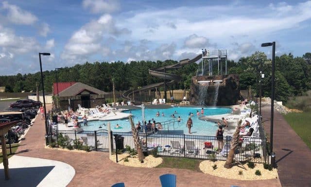 A Shot of the water slide