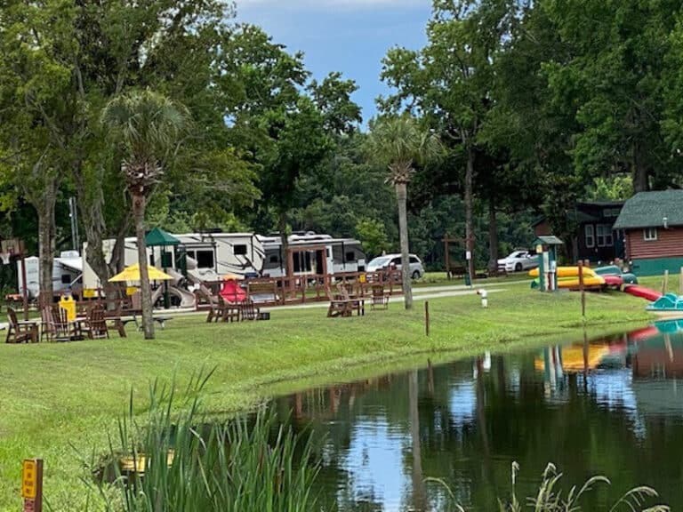 Explore Charleston KOA Holiday Campground Cozy Turtle RV Rentals