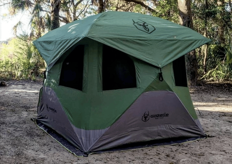 A camping tent 