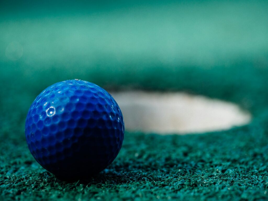 Myrtle Beach Mini Golf: Teeing Off in Blissful Paradise 11 blue golf ball